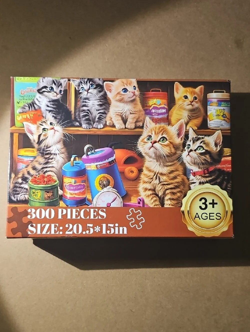 300 Pieces Kittens Puzzle Used